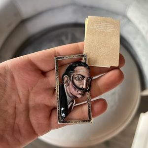 Handmade brooch, Salvador Dali